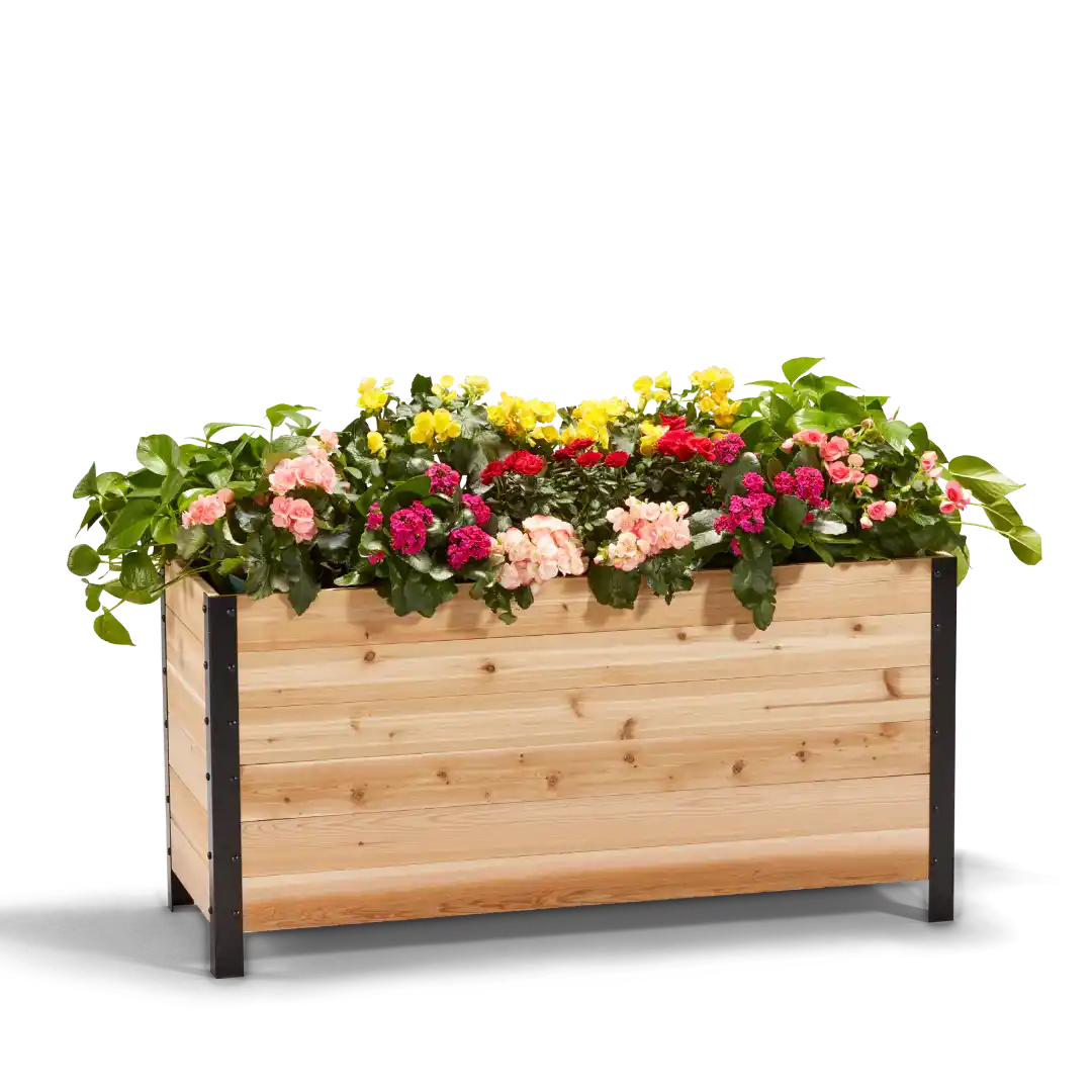 18" x 48" Planter Box - 24" TALL