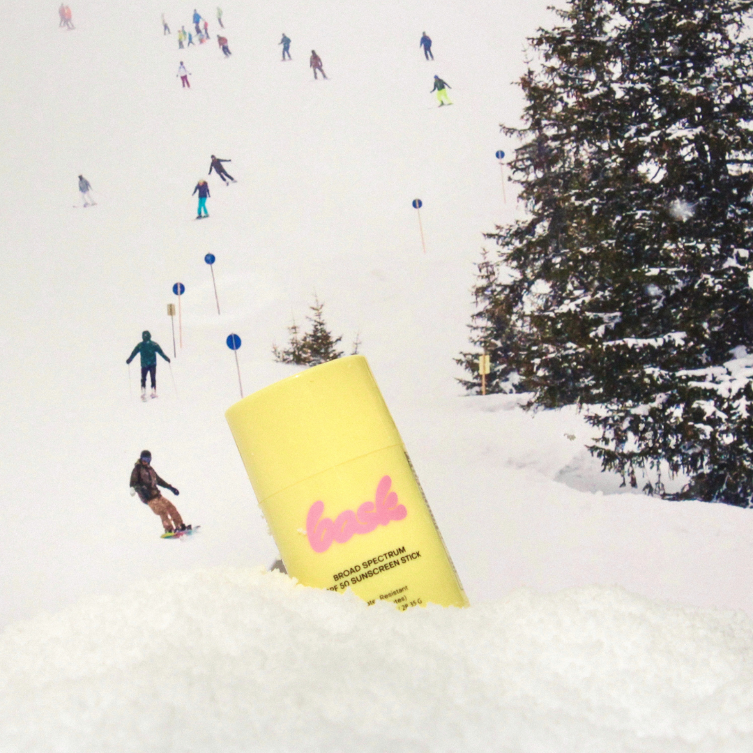 Bask Suncare SPF 50 Fragrance-Free Sun Stick - Winter Sports Essential