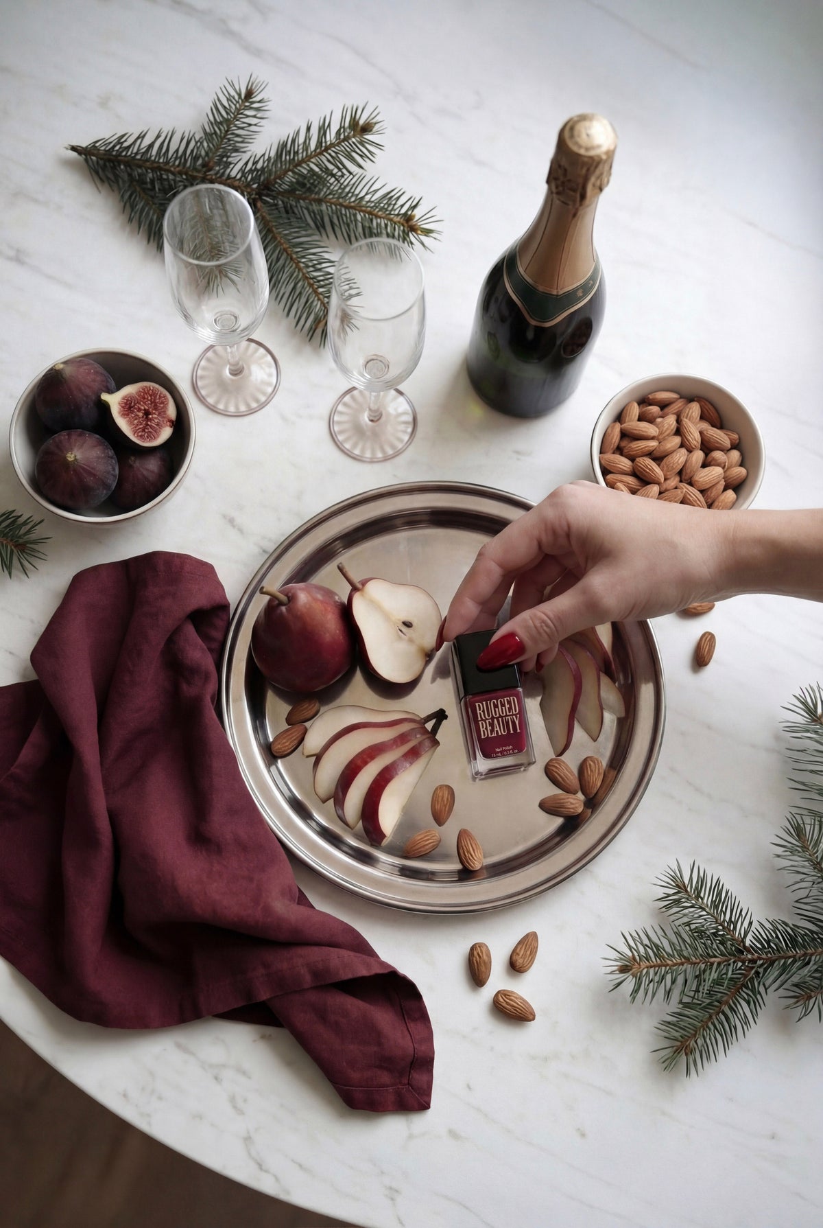 Holiday Party (Deep Red Nail Polish)