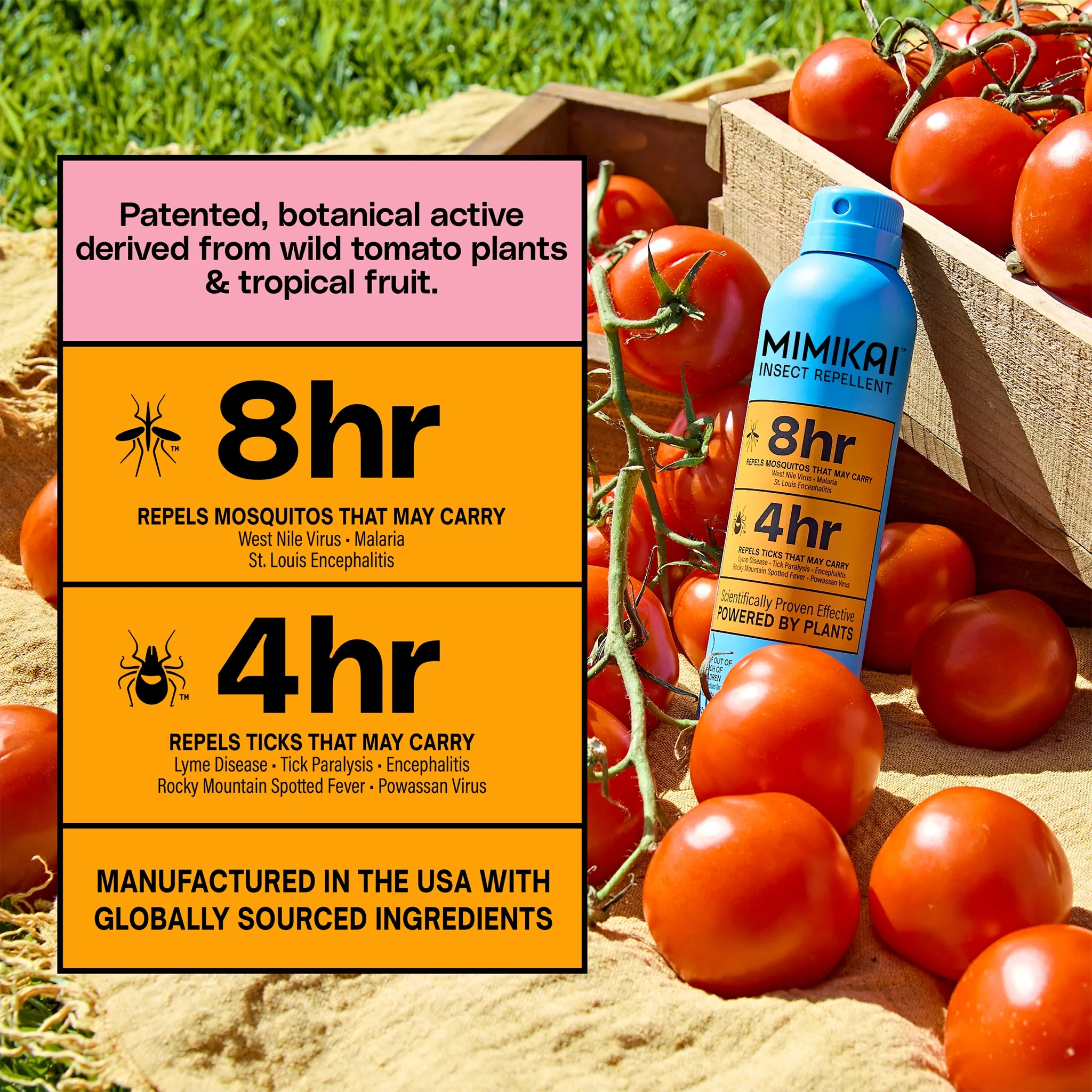 Mosquito & Tick Bug Spray Mist