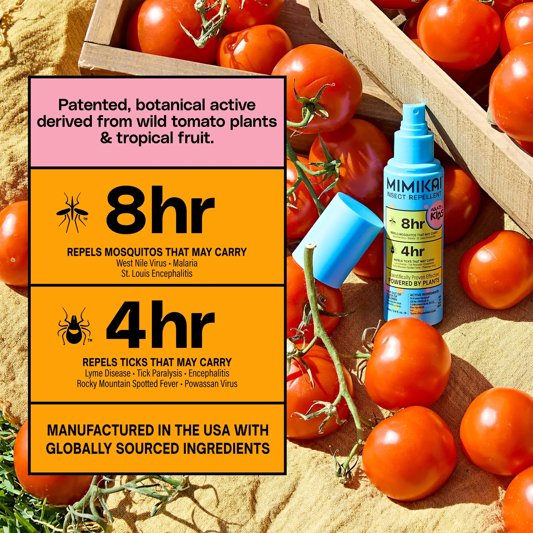 Kids Mosquito & Tick Bug Spray