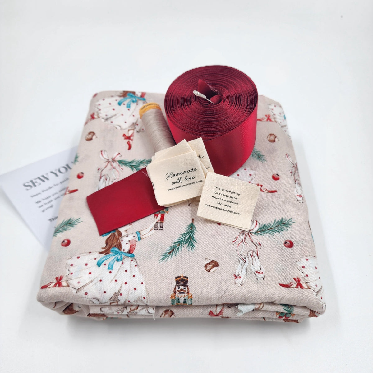 Nutcracker Clara Tanzt - SYO Reusable Gift Bag Set