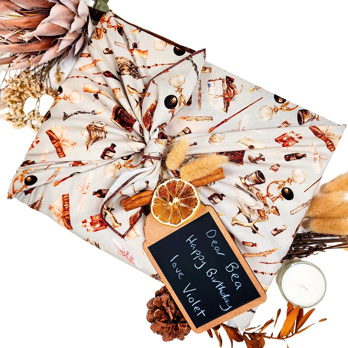 Tu Optimus Optimum Furoshiki Gift Wraps - Set of 4