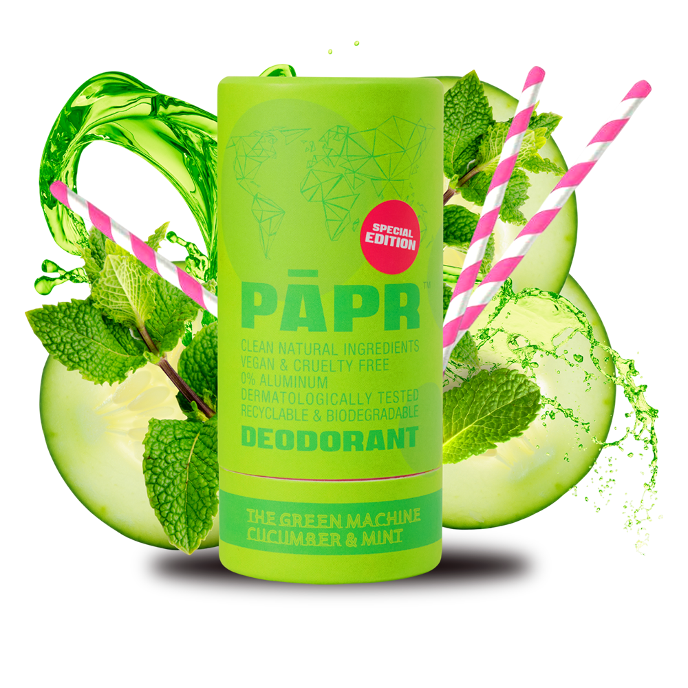Green Machine Deodorant- Vegan, Aluminum Free