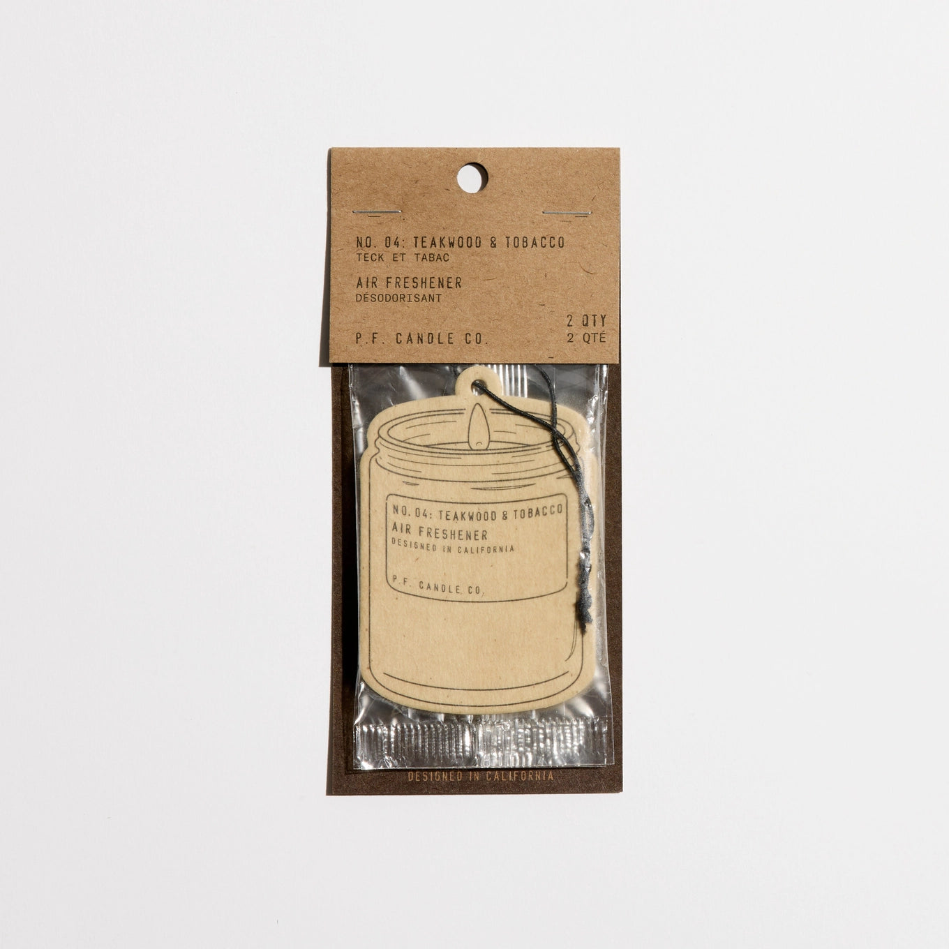 Teakwood + Tobacco Car Fragrance