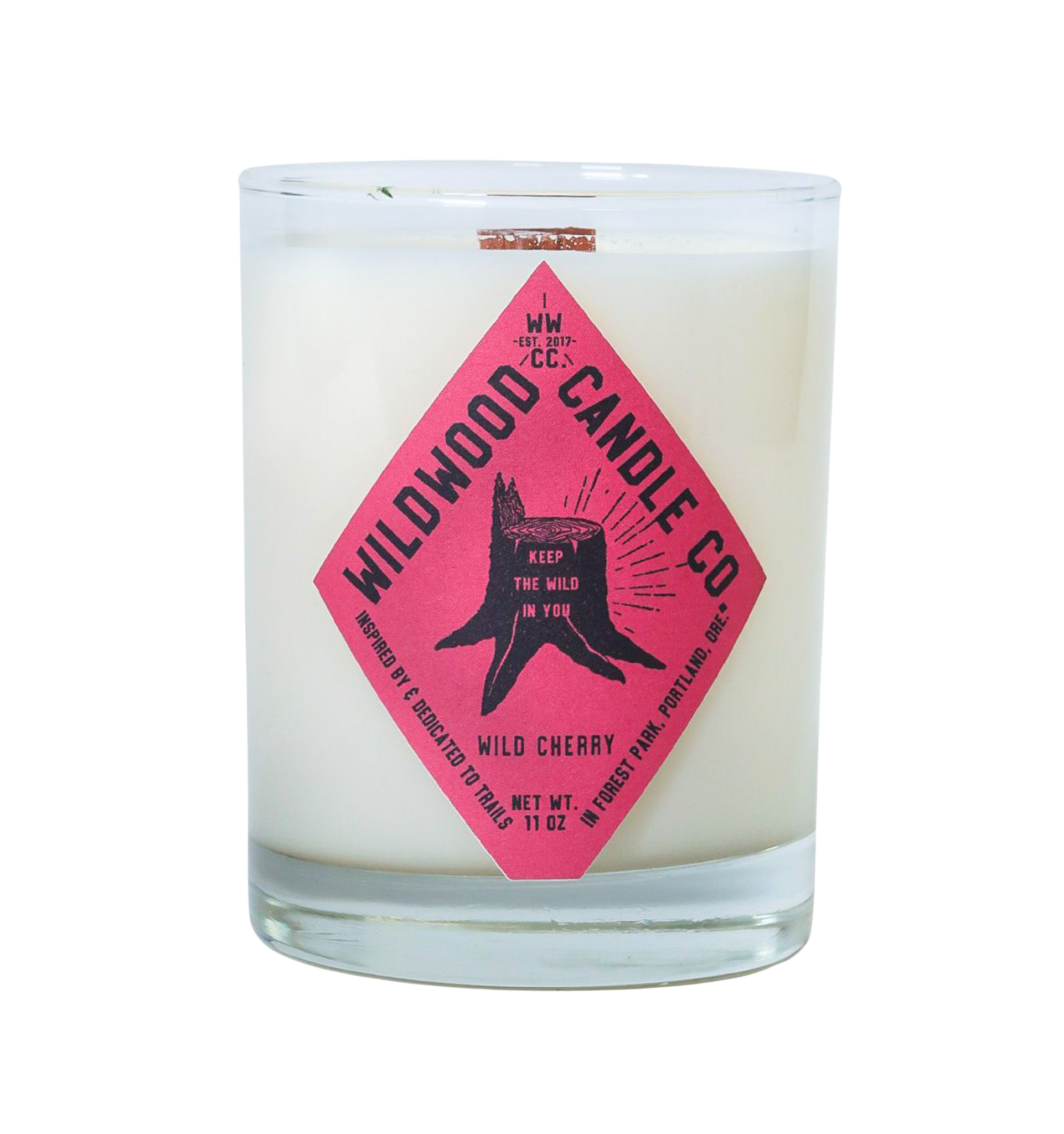 Wild Cherry Soy Candle – 11oz