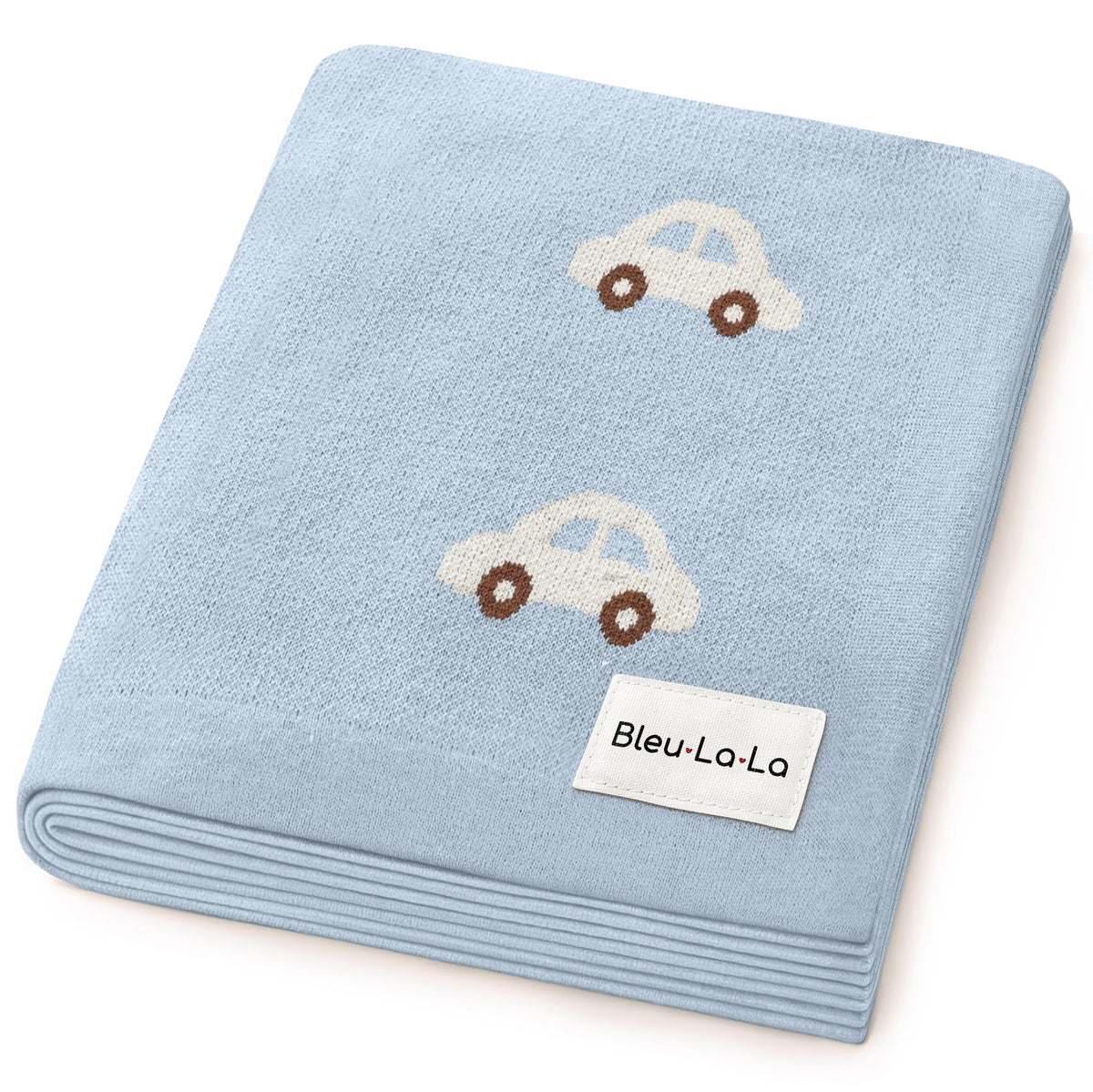 Car Cotton Knit Baby Blanket