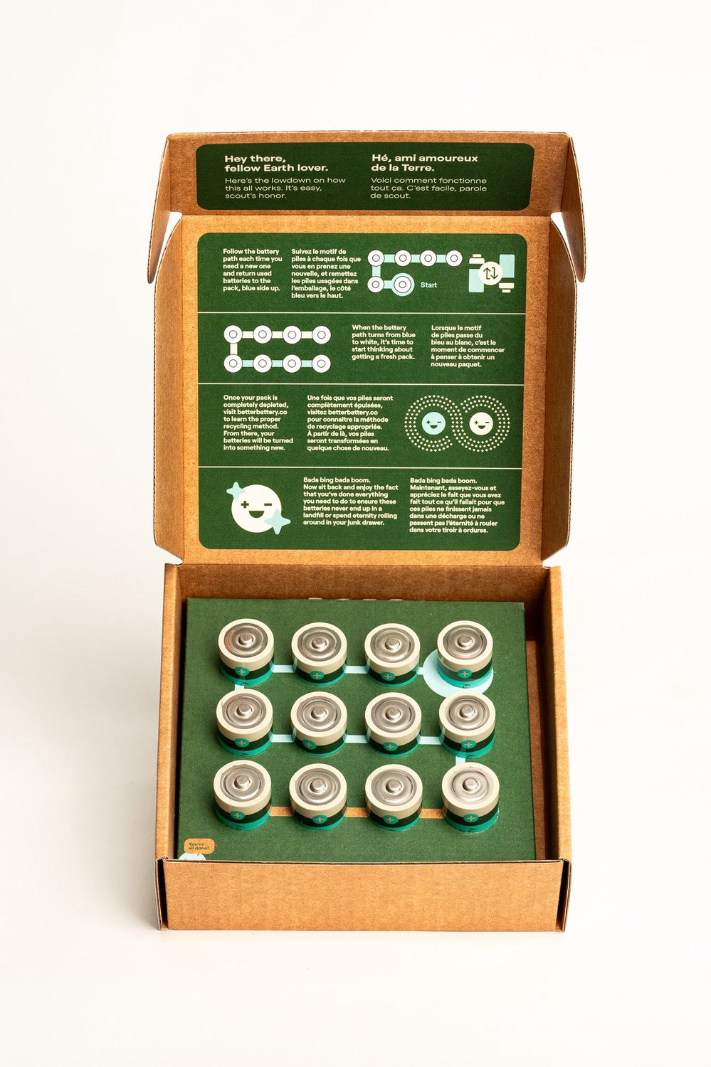 BetterBattery Eco C Cell Batteries – 12 Pack