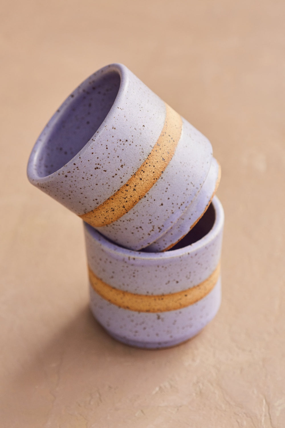Earth + Element Tiny Cups – Stackable Stoneware Cups (Multi-Color)