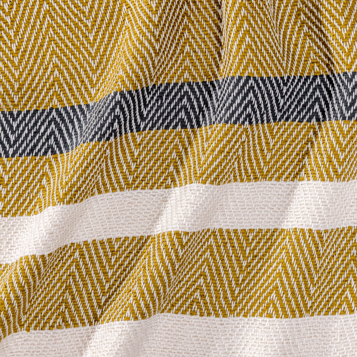 Luxe Bamboo Stripe Throw Blanket