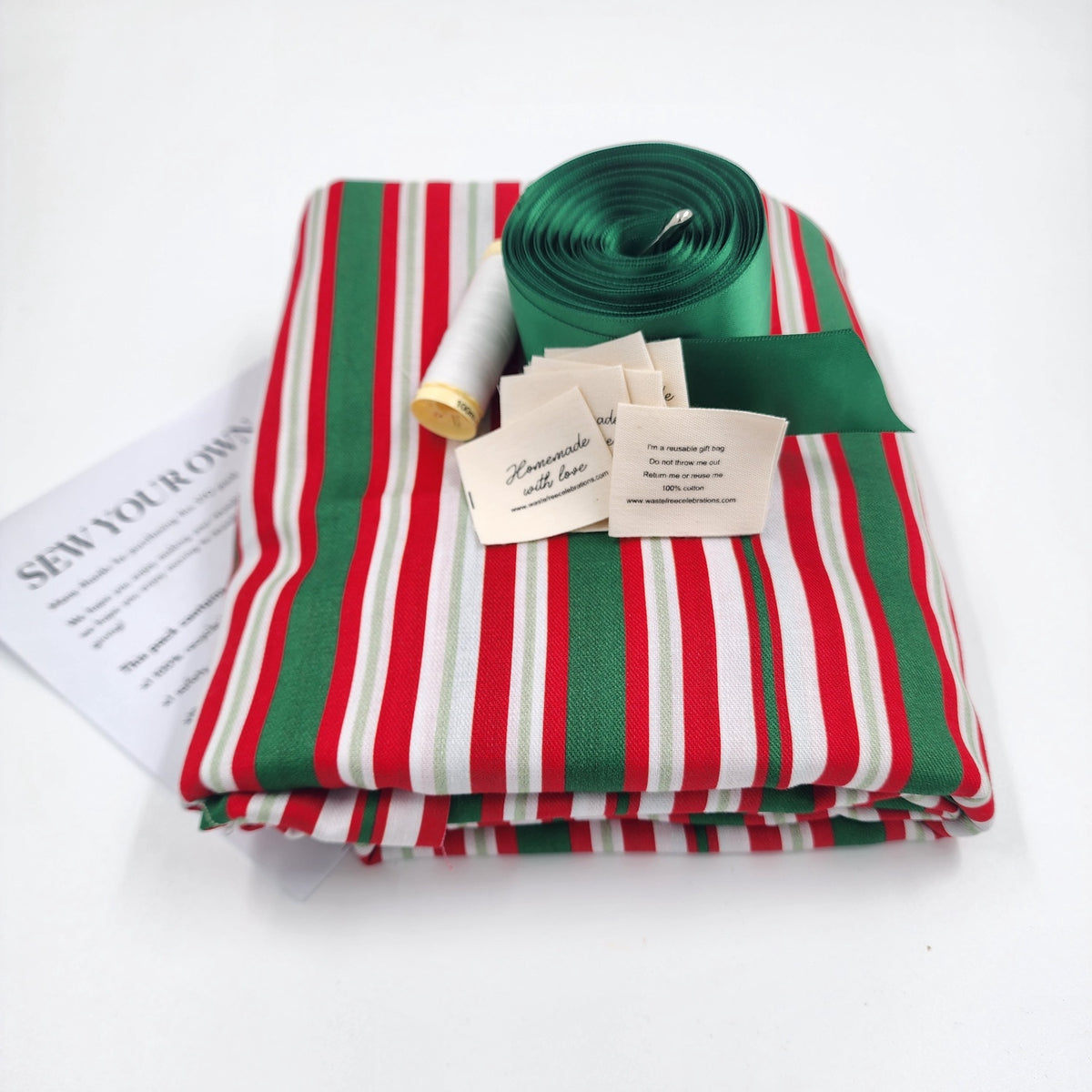 Scandi Julrander (SYO Reusable Gift Bag Set)