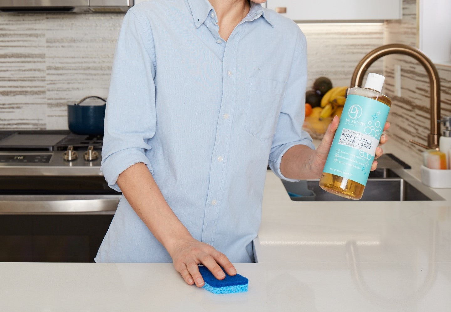 Unscented All-in-One Castile Soap