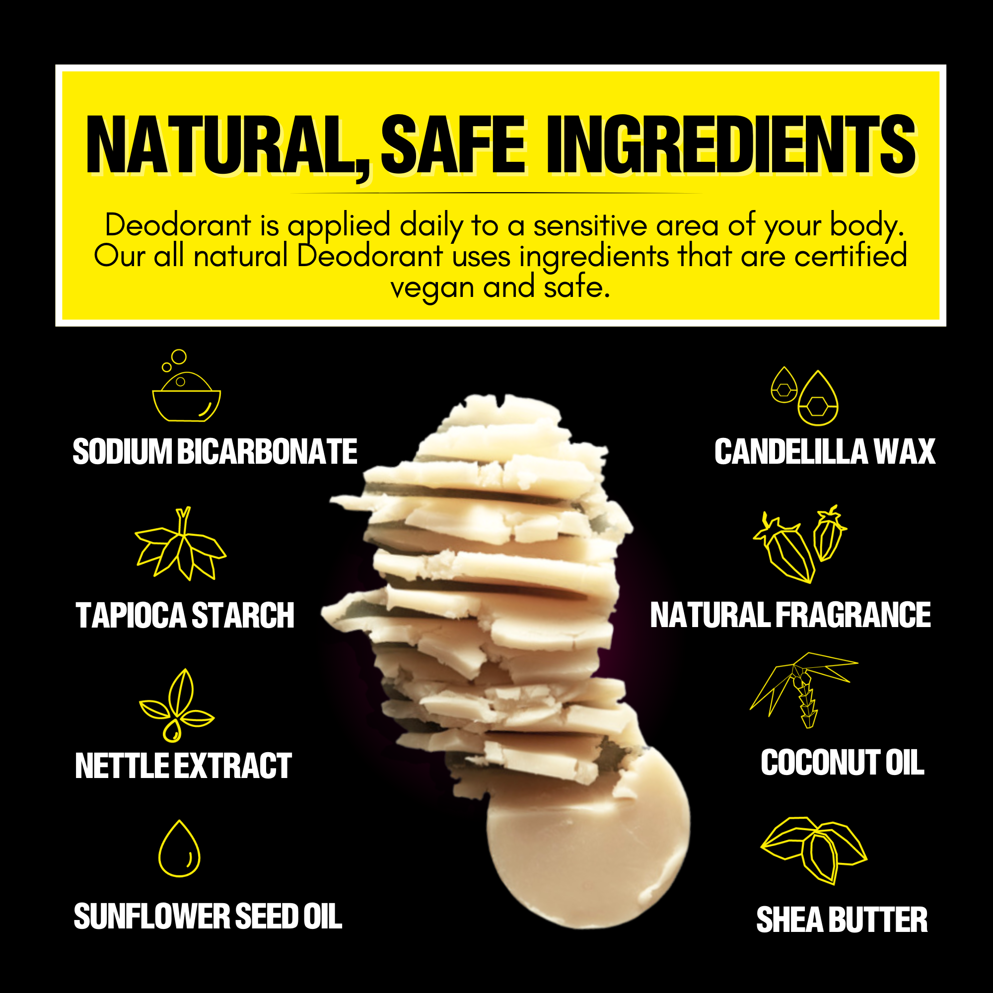 So Hot Right Now Deodorant- Vegan, Aluminum Free