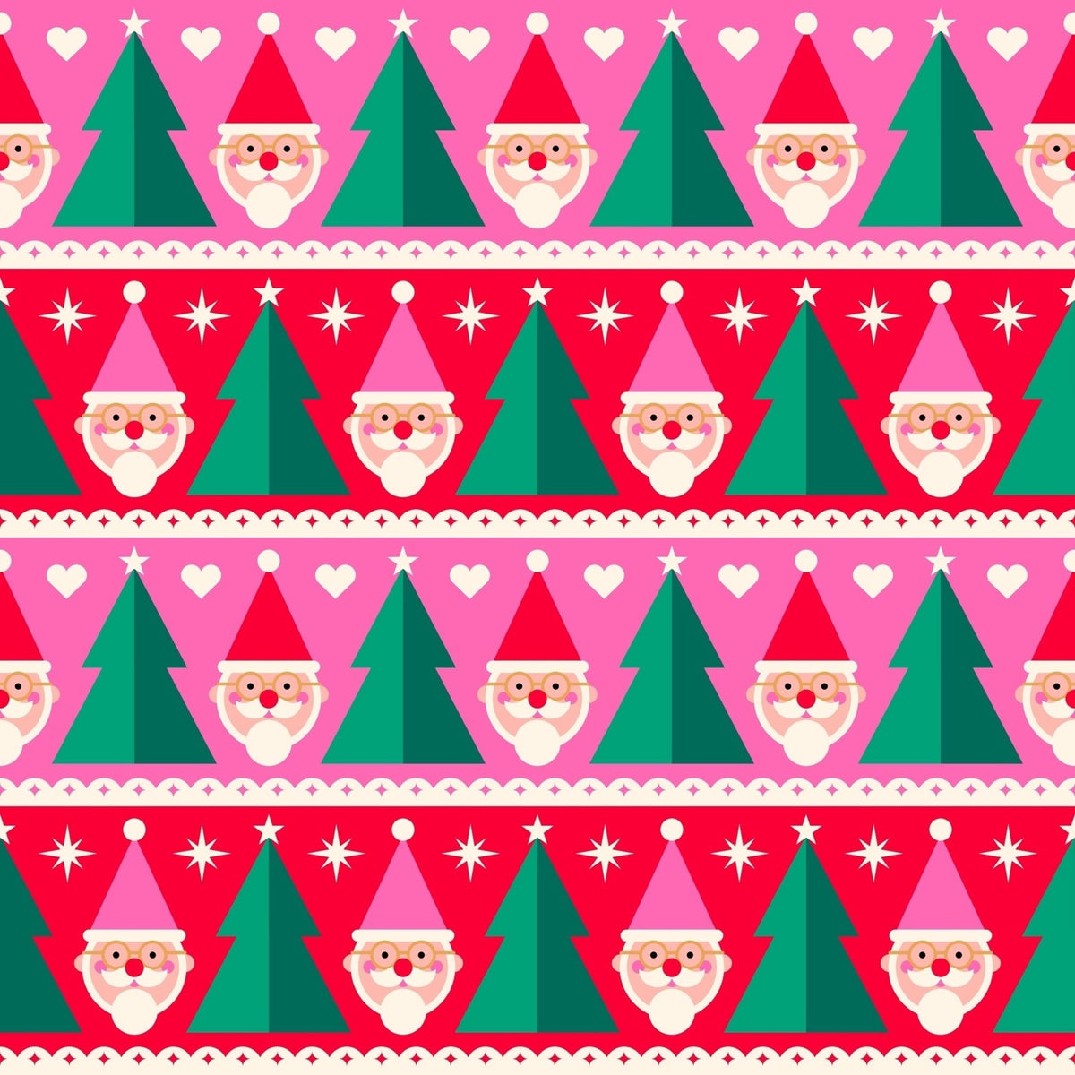 Papa Noel (Reusable Gift Bag Set)