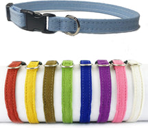 Hemp Cat Collar (Available in 10 colors)