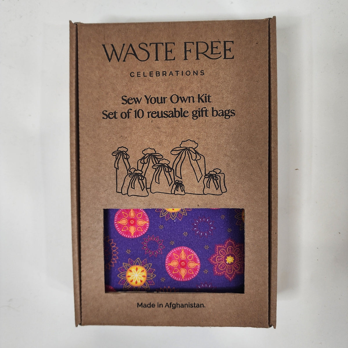 Marigold Mandala - SYO Reusable Gift Bag Set