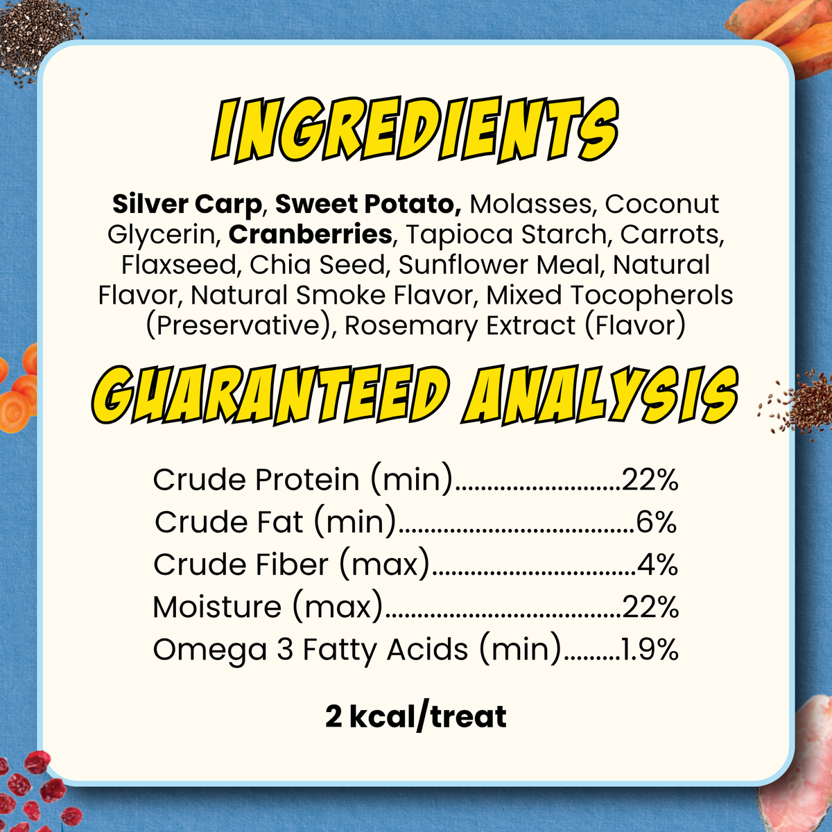 Fish & Sweet Potato Training Bites, 4-Pack