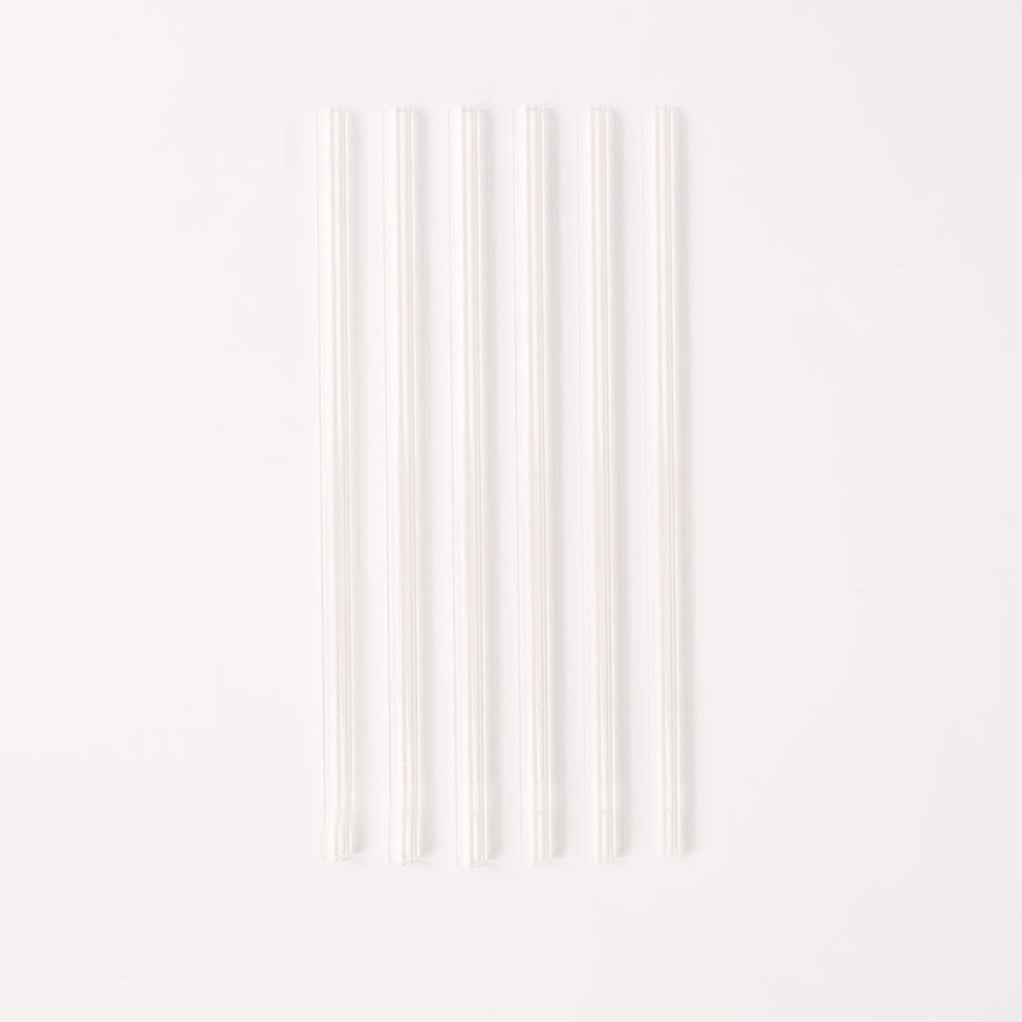 Classic 8" Glass Straw Set - Air