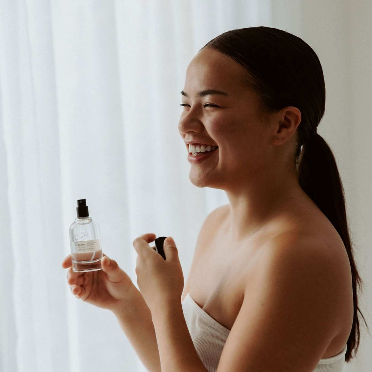 Flaura Eau De Parfum, Upcycled Floral Fragrance