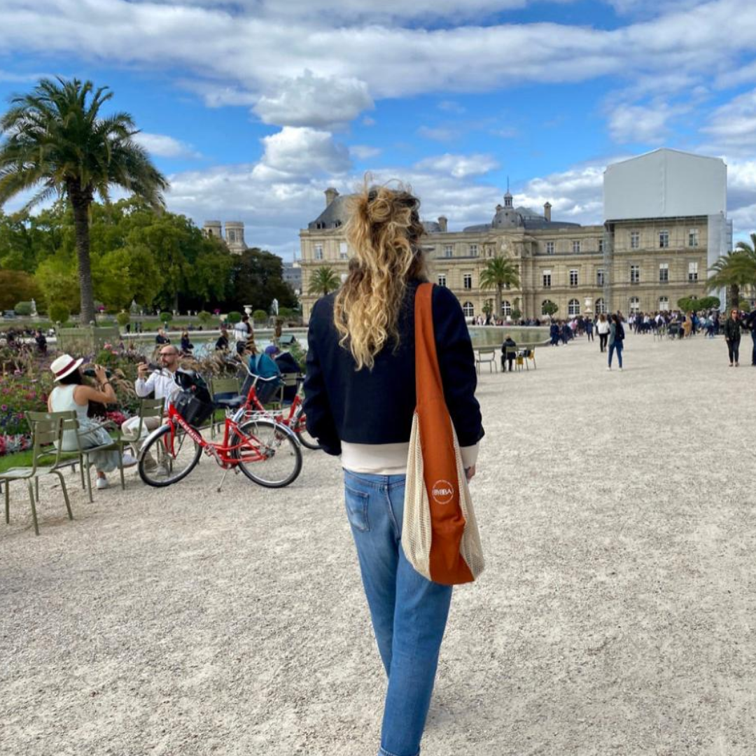 The Net.Zero Rust Reusable Tote Bag