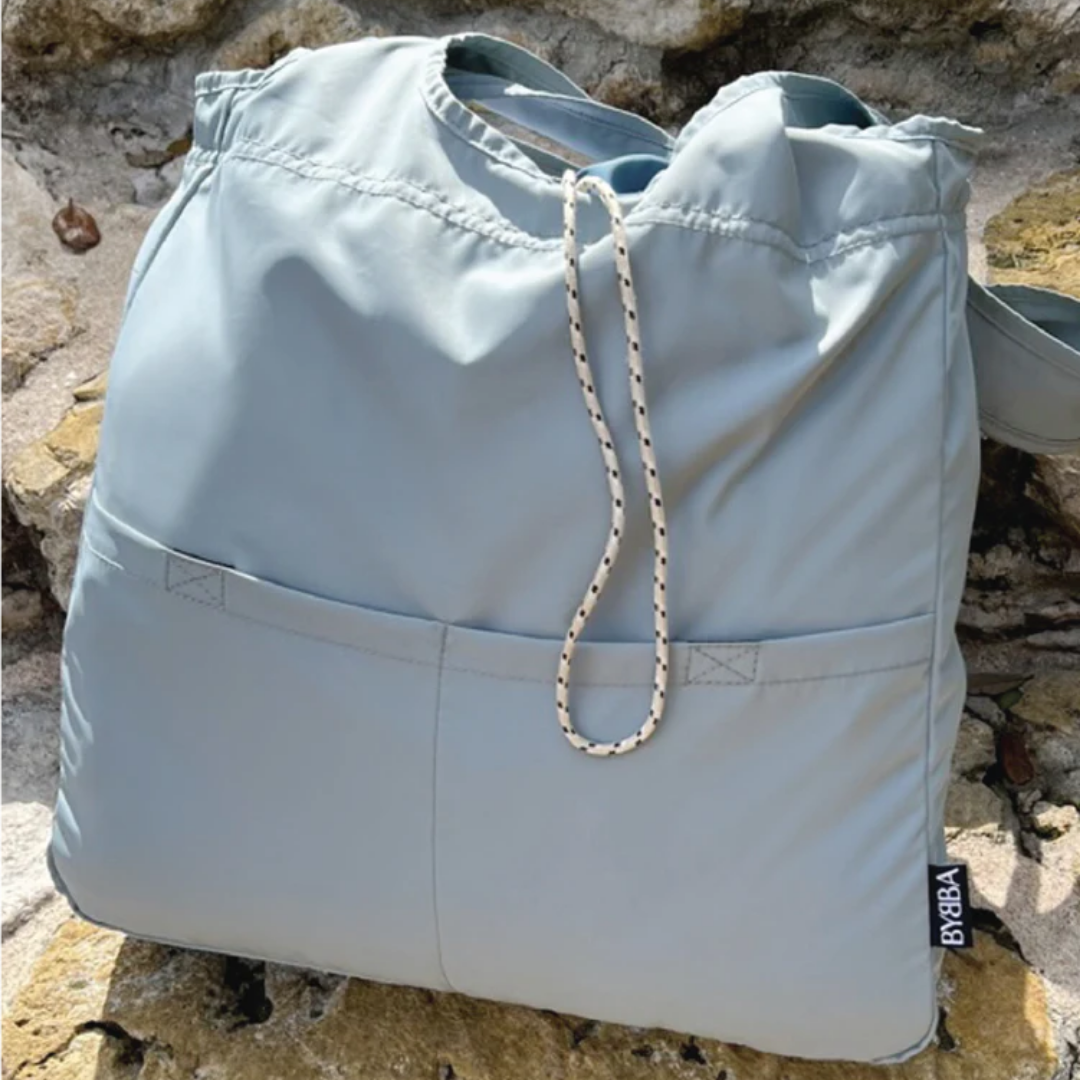 Bybba X 4Ocean The Balos Misty Blue Reusable Tote Bag