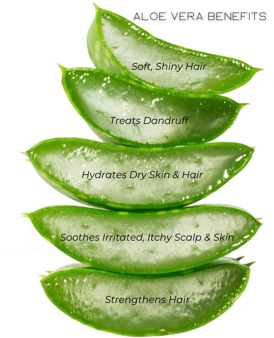 All Natural Aloe Vera Hair and Body Oil