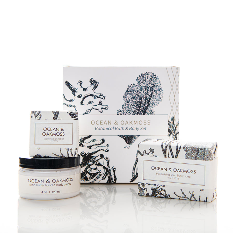 Ocean & Oakmoss - Complete Fragrance Gift Set
