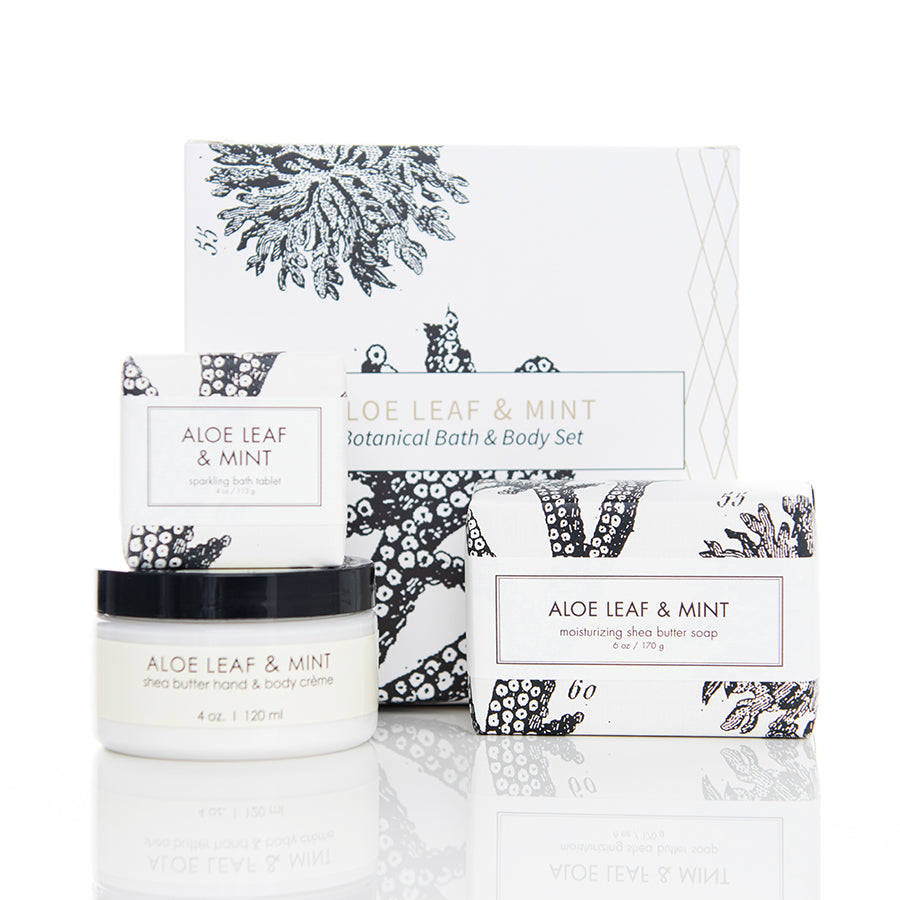 Aloe Leaf & Mint - Complete Fragrance Gift Set