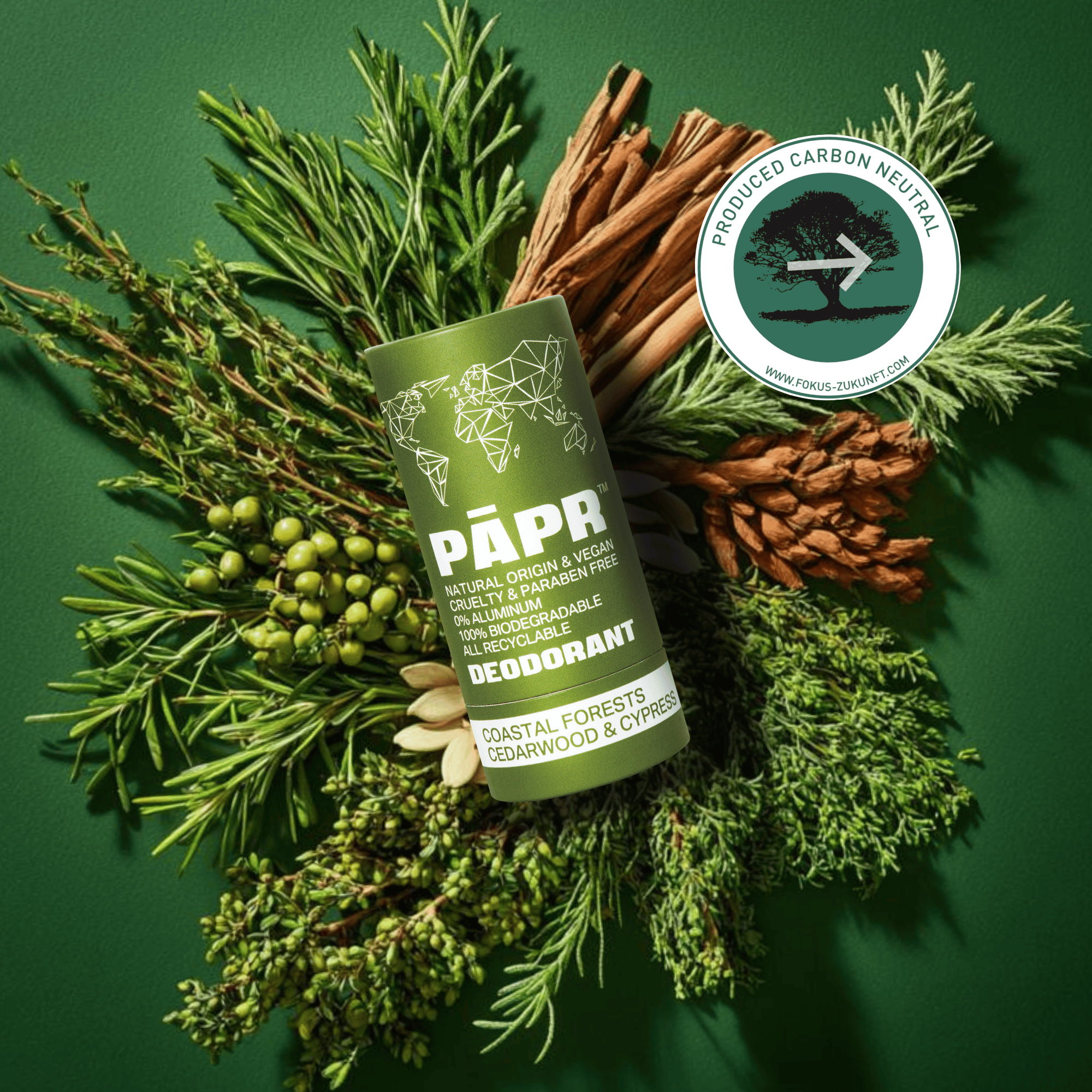 Coastal Forests Deodorant- Vegan, Aluminum Free