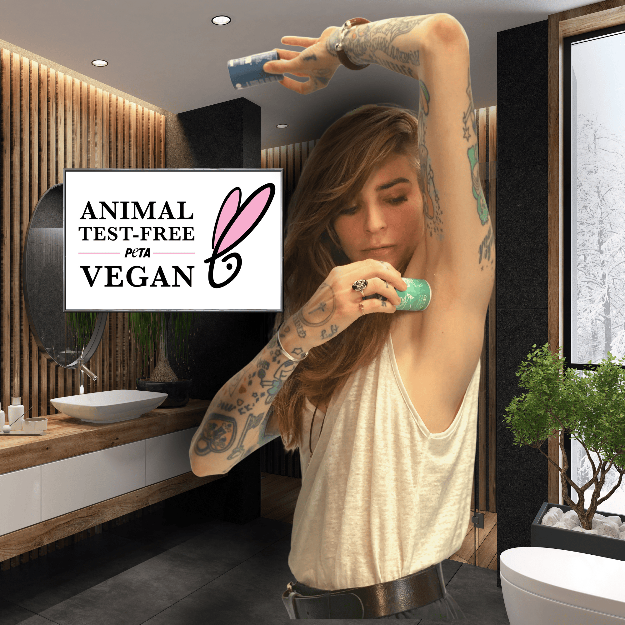 The Deep Deodorant- Vegan, Aluminum Free