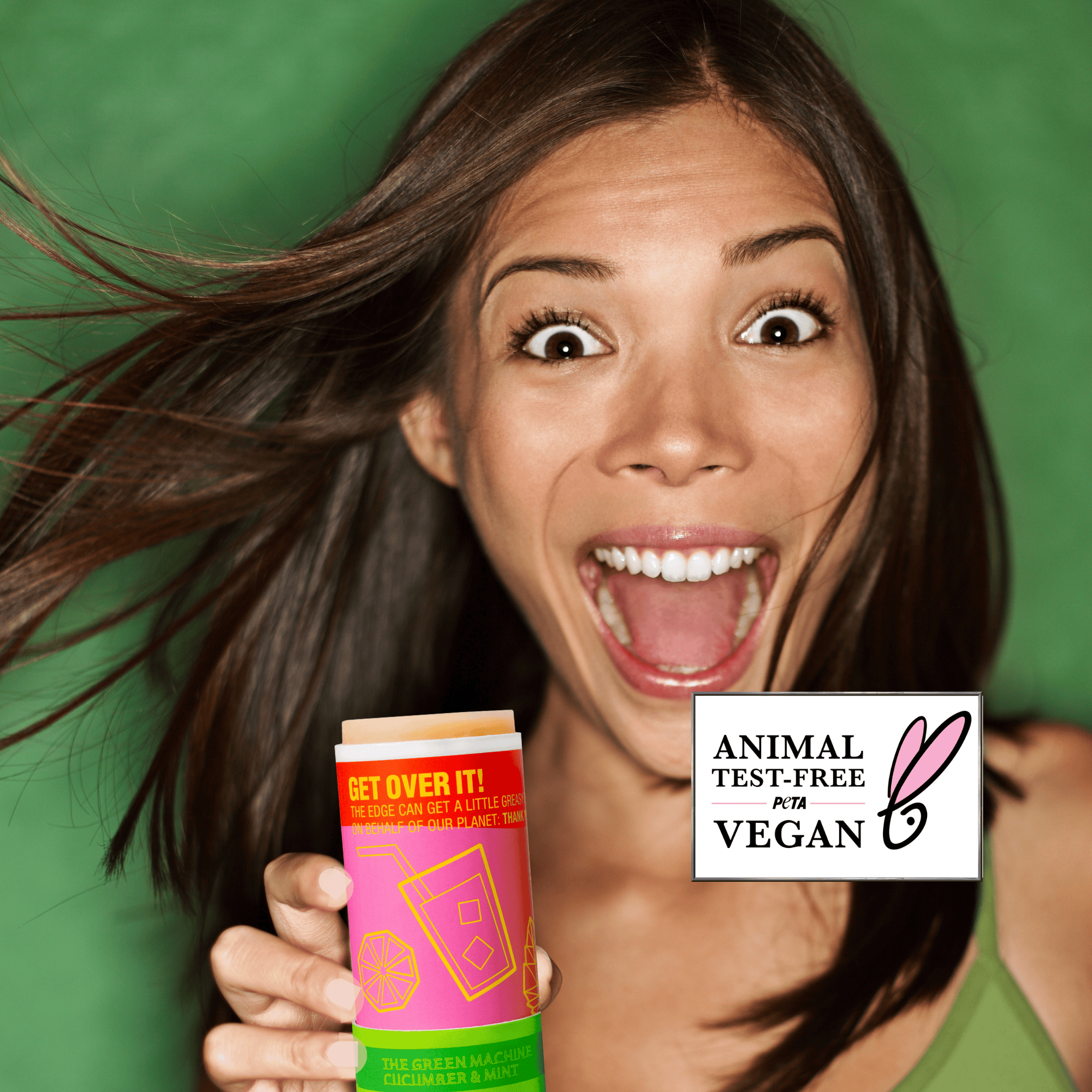 Green Machine Deodorant- Vegan, Aluminum Free