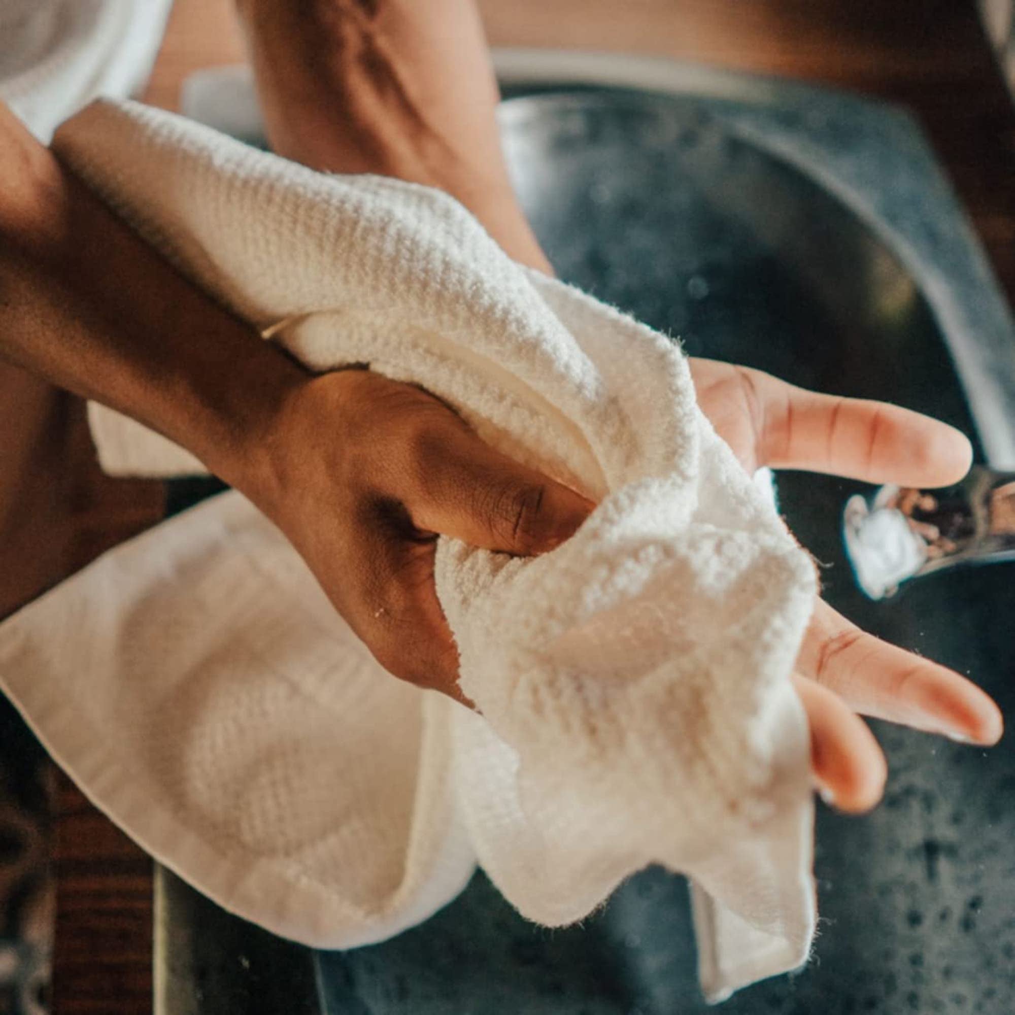 Hemp & Organic Cotton Hand Towel- 2 Pack