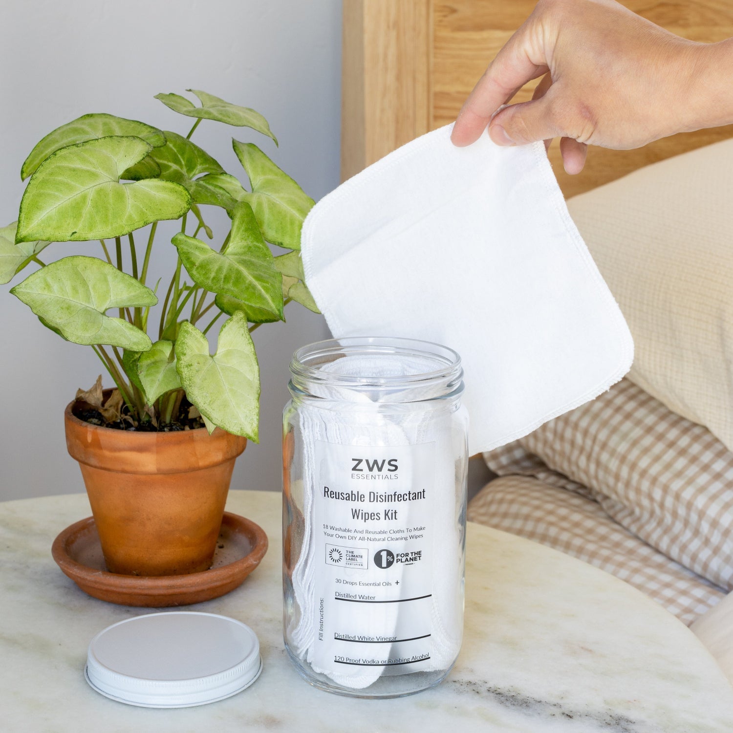 Reusable Disinfectant Wipes