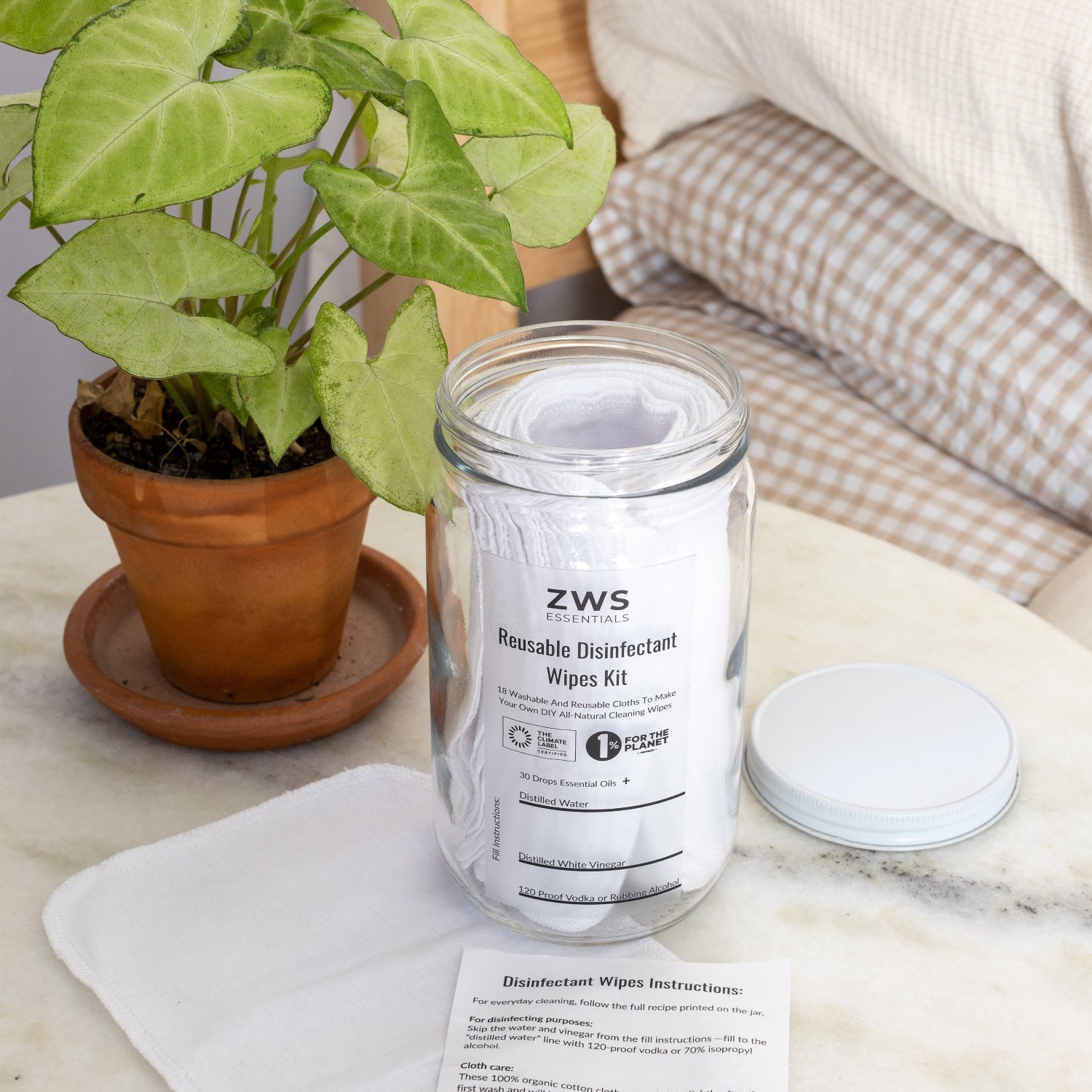 Reusable Disinfectant Wipes