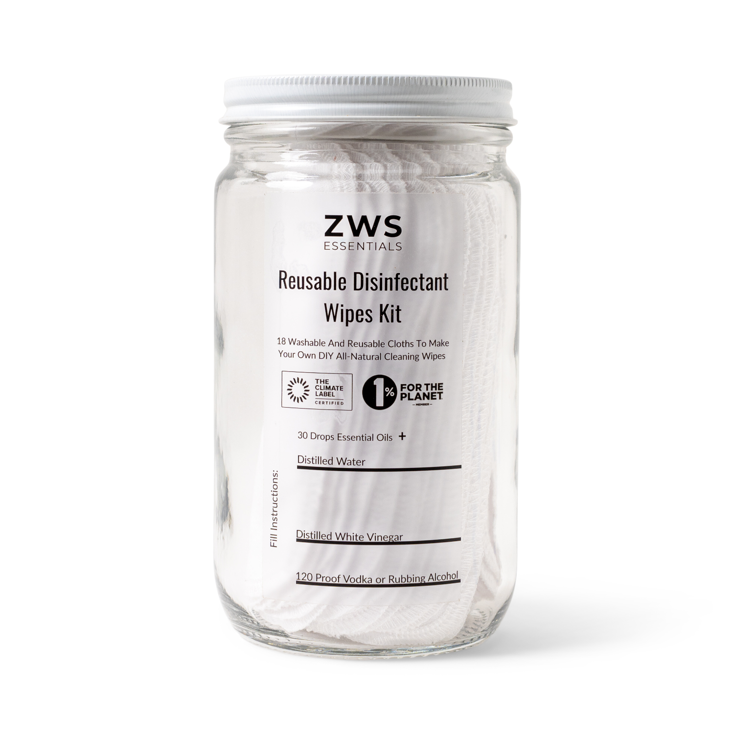 Reusable Disinfectant Wipes