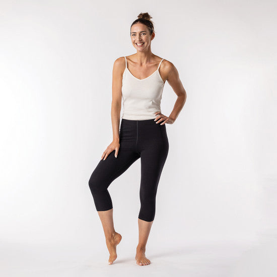 Organic Cotton - Base Layer Leggings - Midcalf