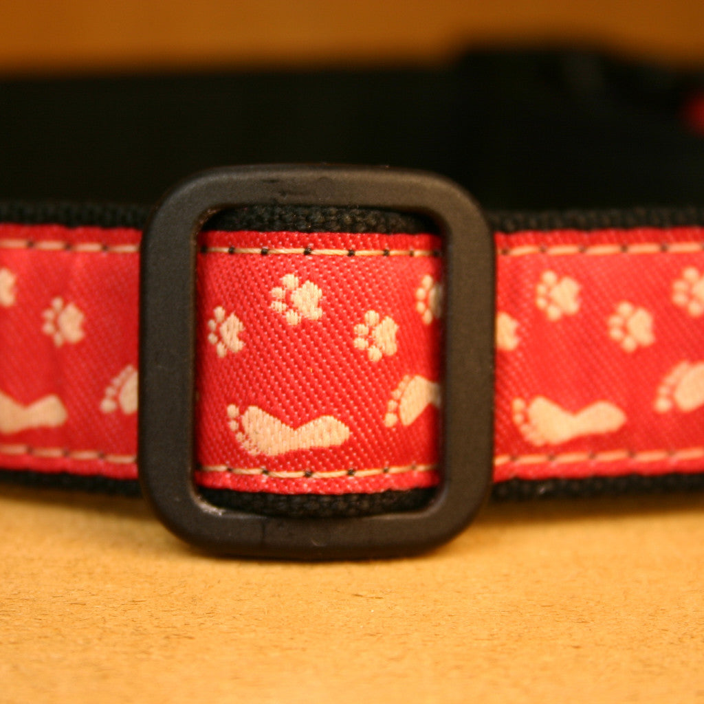 Hemp Dog Collar Best Friend Red