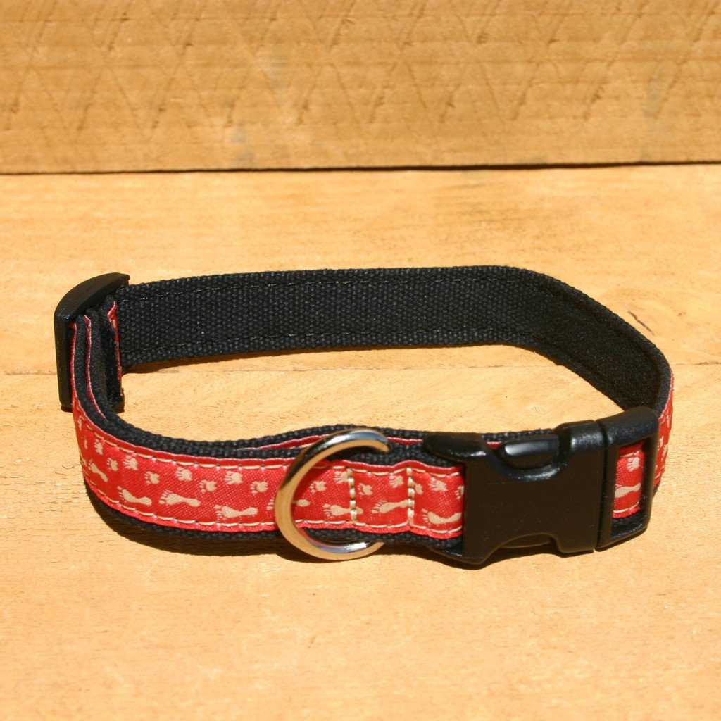 Hemp Dog Collar Best Friend Red