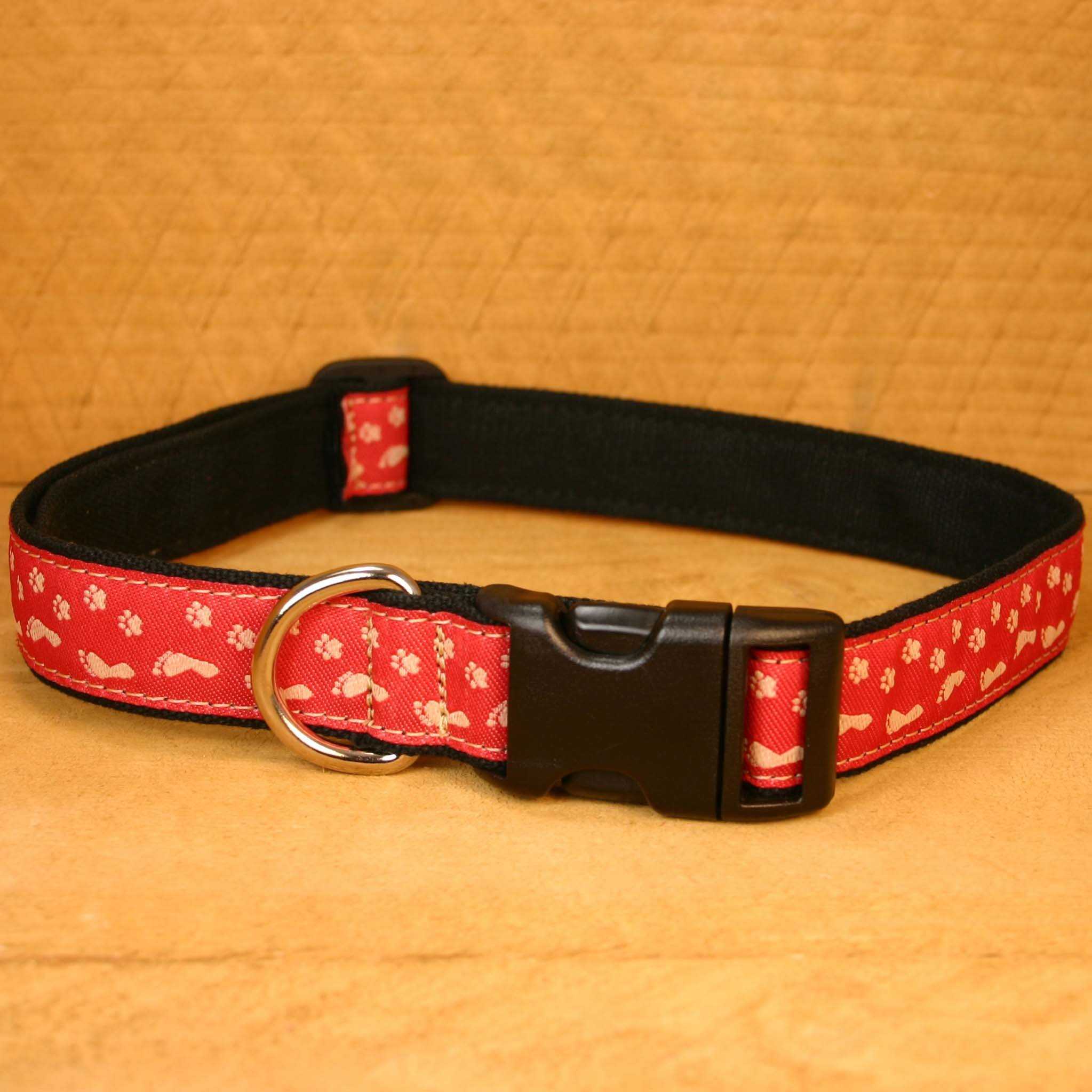 Hemp Dog Collar Best Friend Red