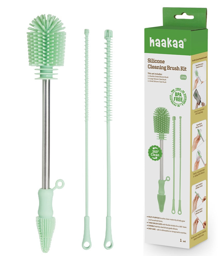 Haakaa Silicone Cleaning Brush Kit