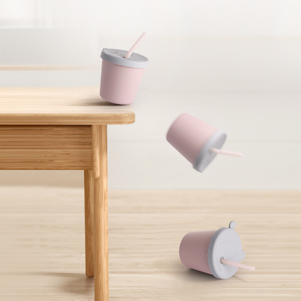 Haakaa Jolly Hippo Silicone Sippy Cup 1 pk