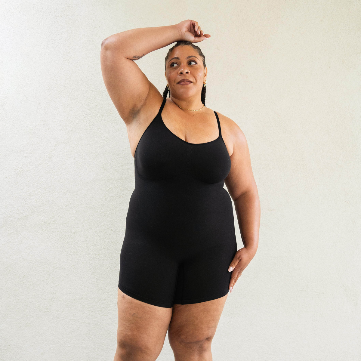 Mid-Thigh Shapewear Bodysuit