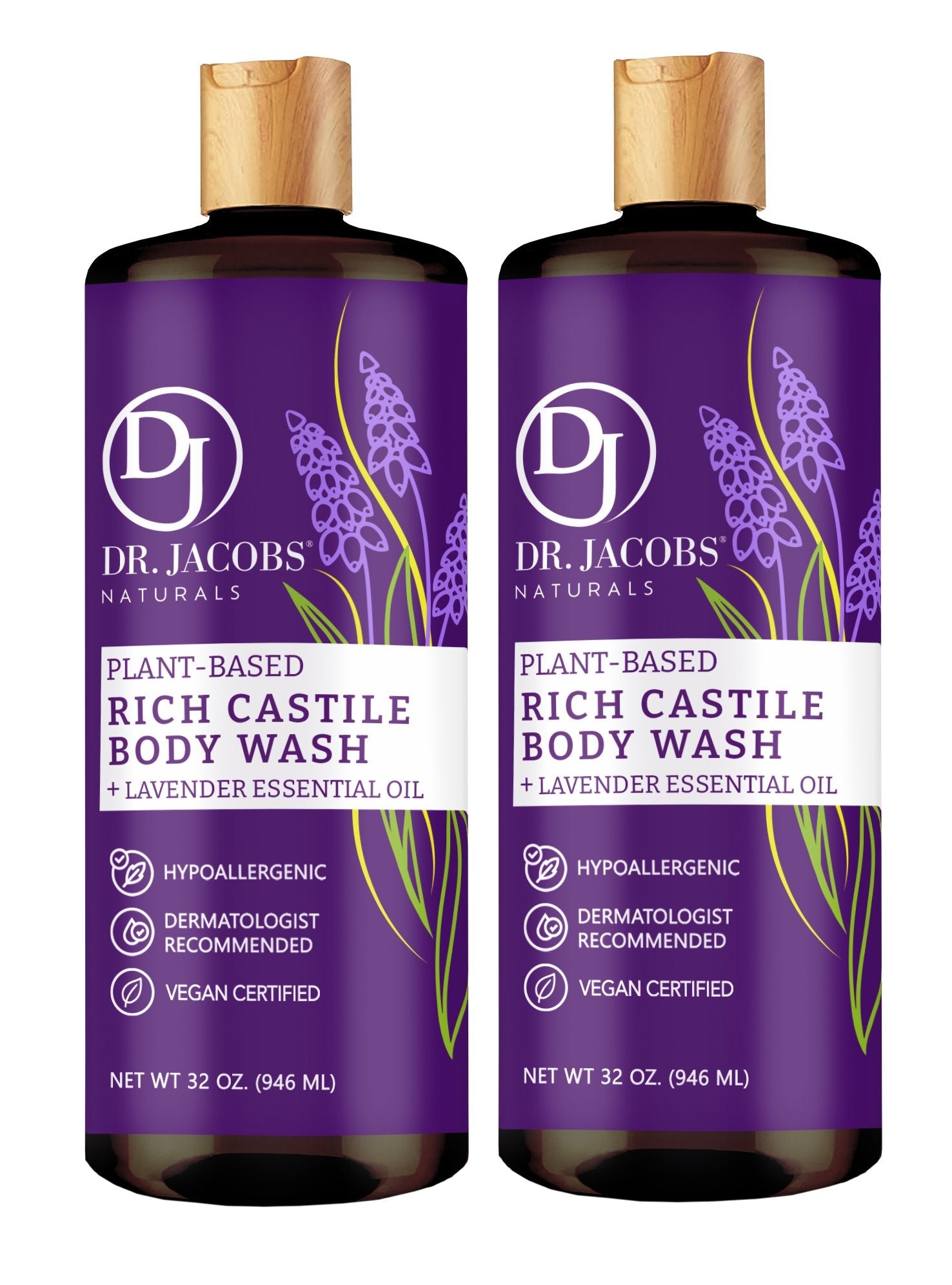 Lavender Castile Body Wash (All American)