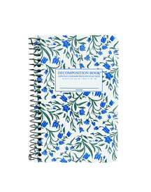 Pocket Sized Ruled Spiral Decomposition Notebook