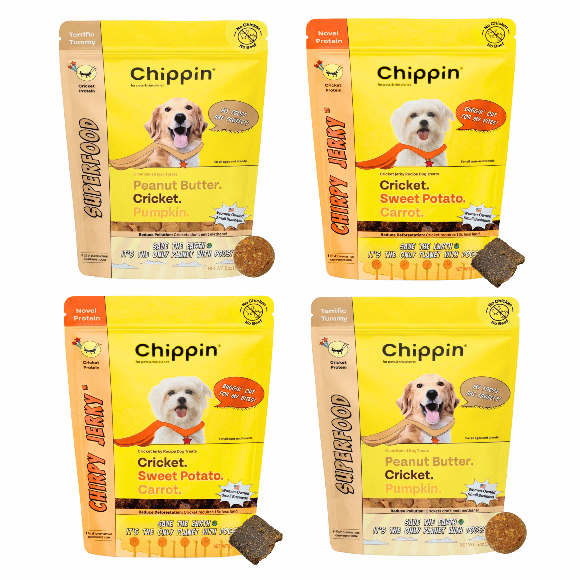 Gut-Healthy Dog Treat Variety Bundle