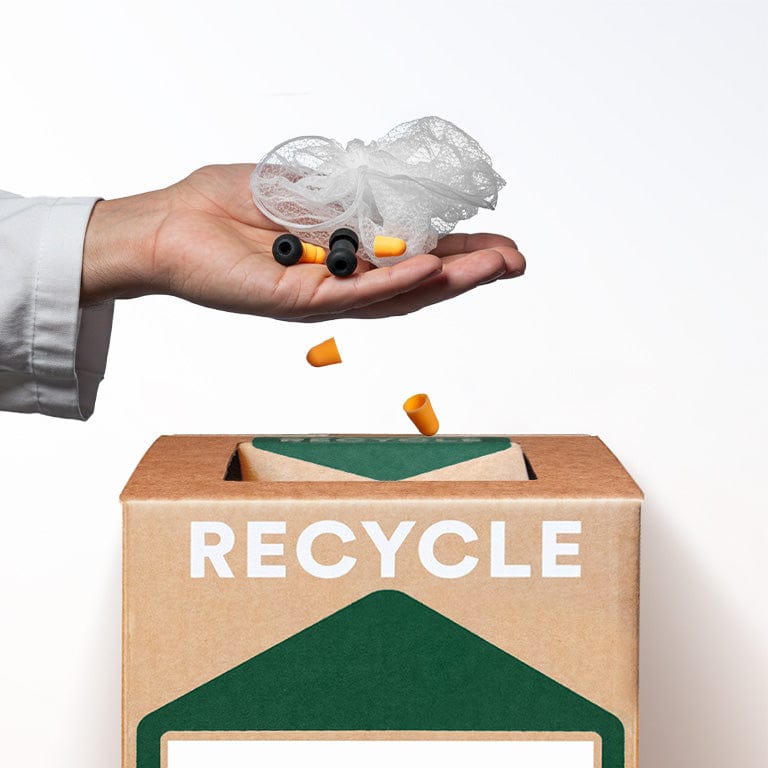 Hair Nets, Beard Nets and Earplugs Zero Waste Box- TerraCycle, Recycling Box