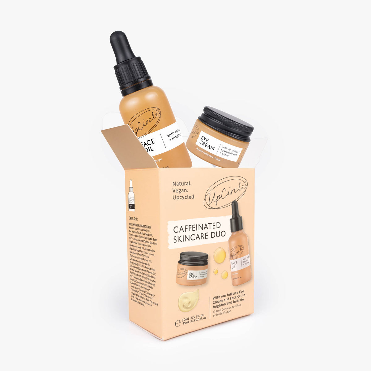 The Caffeinated Duo - Coffee Face Oil & Eye Cream Set