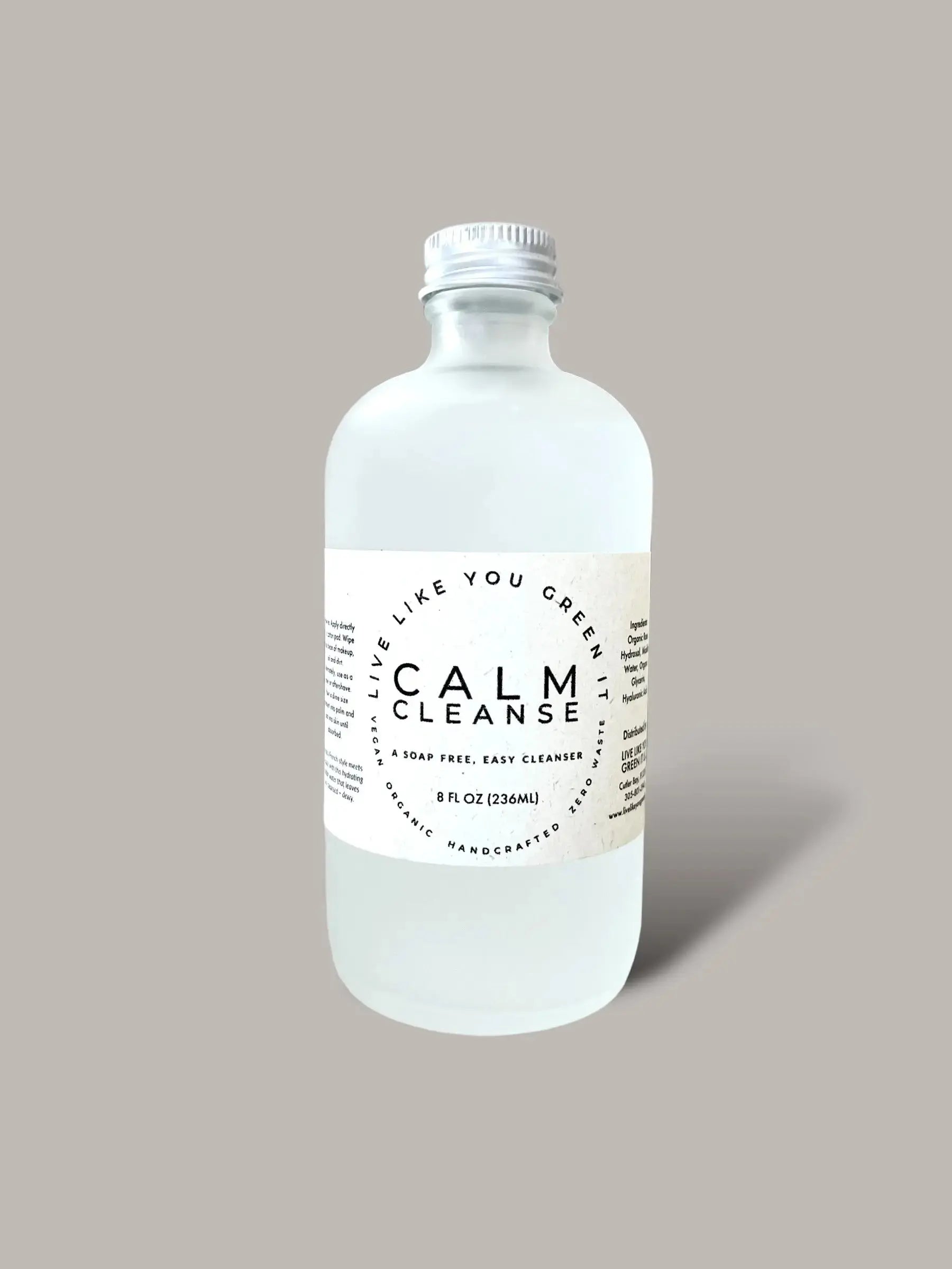 Calm Cleanse // Micellar Water Face Wash & Hyaluronic Acid Toner with Cucumber Water *New*