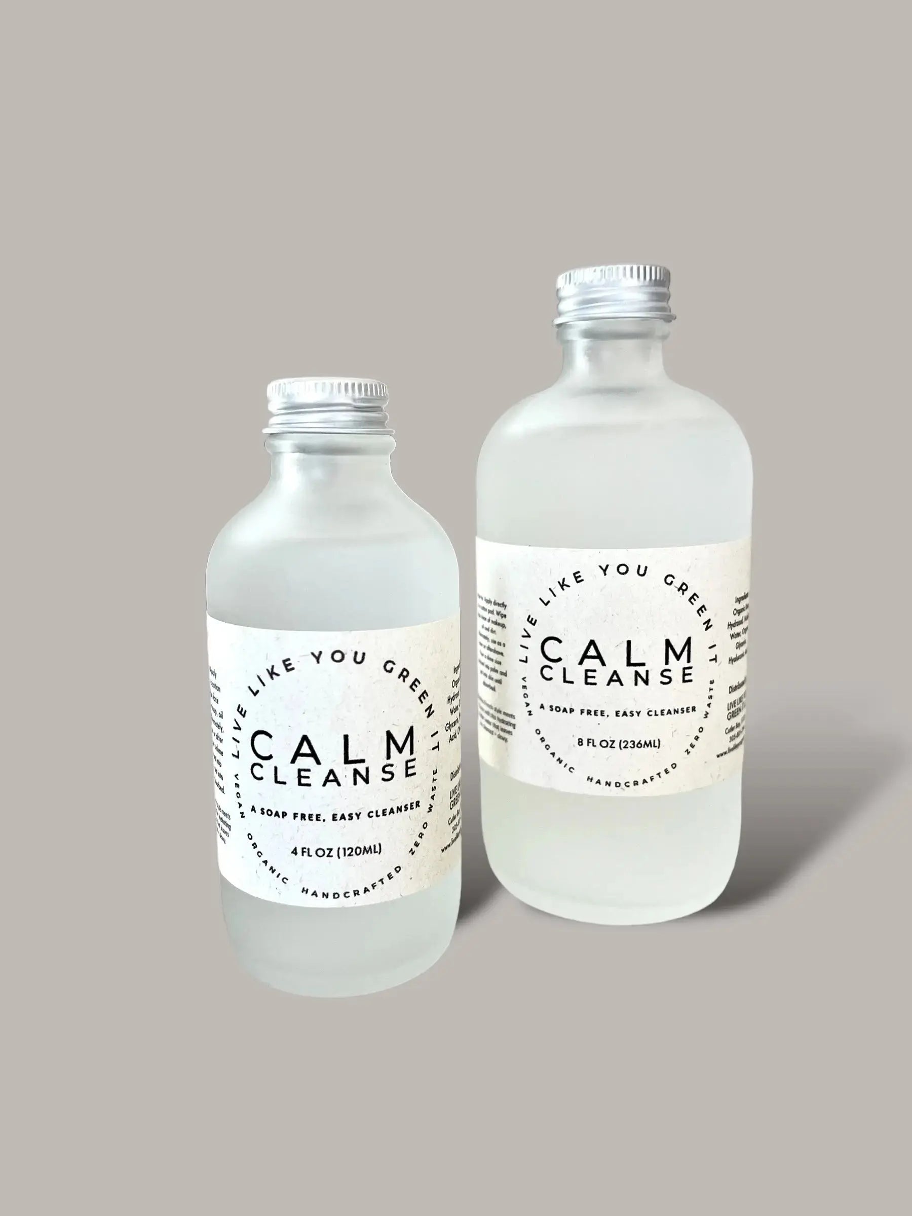 Calm Cleanse // Micellar Water Face Wash & Hyaluronic Acid Toner with Cucumber Water *New*