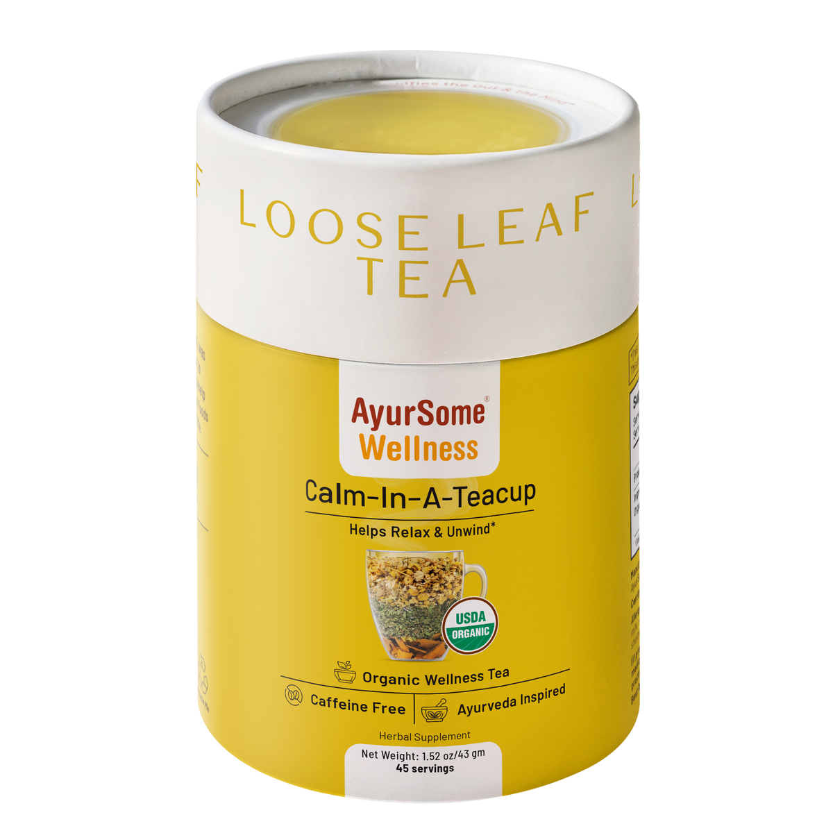 Calm-In-A-Teacup | Organic Chamomile Tea blend